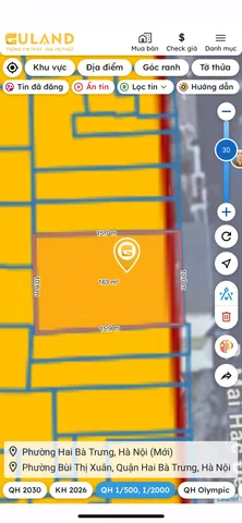 Bán nhà Mai Hắc Đế, Hai Bà Trưng 164m² full thổ cư ngang 10m giá 205 tỷ tại Phường Hai Bà Trưng