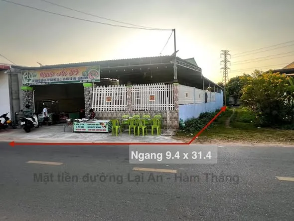 Bán nhà mặt tiền nhựa ngay ngã tư Hàm Thắng sát ủy ban phường Hàm Thắng