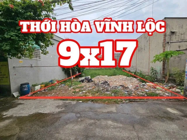 🔴Bán đất 157m² full thổ cư ngang 9,2m giá 5.6 tỷ tại chợ Thới Hòa Xã Vĩnh Lộc