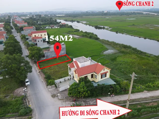 Bán đất 154m² full thổ cư ngang 7m giá 3.93 tỷ tại Phường Phong Cốc