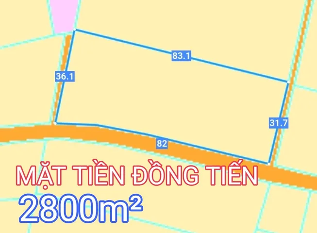 🔴Bán đất 3000m² mặt tiền đường nhựa lớn Xuân Thới Thượng gần Dương Công Khi ngang 83x35m gần ngã 4 Đồng Tiến, Xã Bà Điểm giá tốt đấy