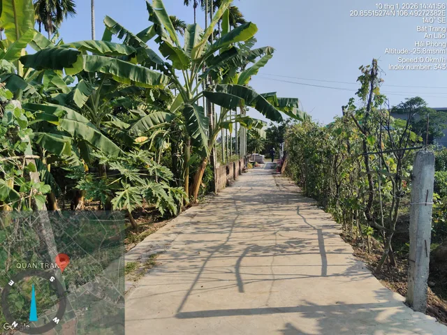 20/01/2026.Bán đất 79m² full thổ cư ngang 4,4m giá 750 triệu tại Xã An Trường. Bát trang. liên hệ 0362558882