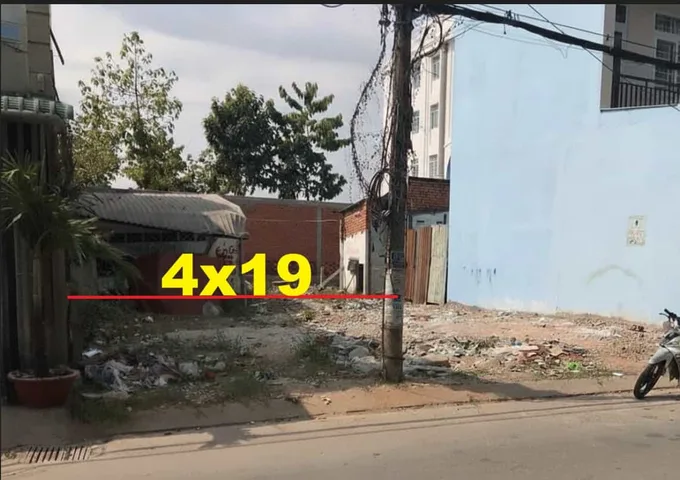 Bán lô đất mặt tiền đường APĐ 27, Phường An Phú Đông, Quận 12 DT: 4x19 – Cơ hội hiếm trong tầm giá 4 tỷ nhỉnh