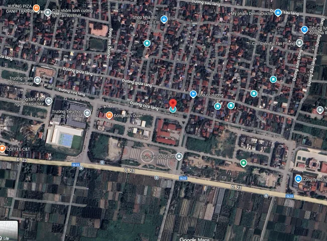Bán 88m2 đất mặt phố Cổ Dương đối diện trường mầm non Tiên Dương siêu đẹp