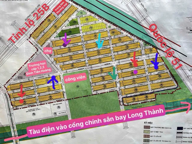 Cần bán 8 lô KDC An Thuận đối diện cổng chính sân bay Long Thành đường N5,6,8,9,10 đặc biệt góc 2MT