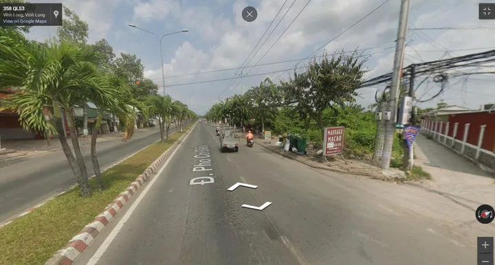 Bán đất 598.9m² full thổ cư ngang 22m giá 5.99 tỷ gần đường Phó Cơ Điều phường 3 nay là Phường Phước Hậu