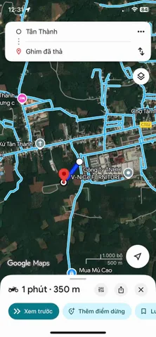 Bán nhanh lô đất ngang 5 ở Tân Thành-Đồng Xoài_CHỈ 500TR SỞ HỮU LÔ ĐẤT GẦN KCN, GẦN NHÀ MÁY, CÁCH 200M RA QUỐC LỘ 14