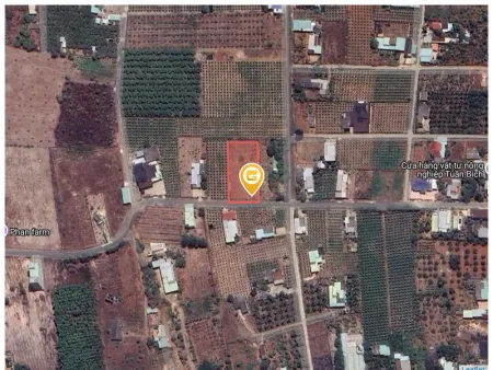 Bán đất 1601.9m² có sẵn 100m² thổ cư ngang 29m tại Xã Xuyên Mộc