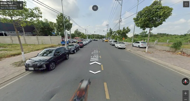 Bán đất 4006,3m² full thổ cư ngang 40m giá 100.16 tỷ mặt tiền đường Mậu Thân 2 (Tạ Uyên) phường 3 nay là Phường Phước Hậu, tỉnh Vĩnh Long