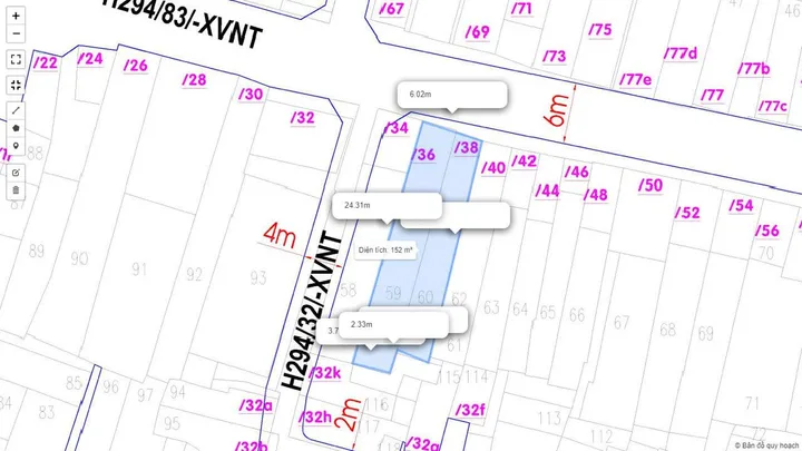NHÀ PHỐ NGANG 6 – 158M² – HẺM 8M XÔ VIẾT NGHỆ TĨNH – ĐƠN GIÁ CHỈ ~113 TRIỆU/M²