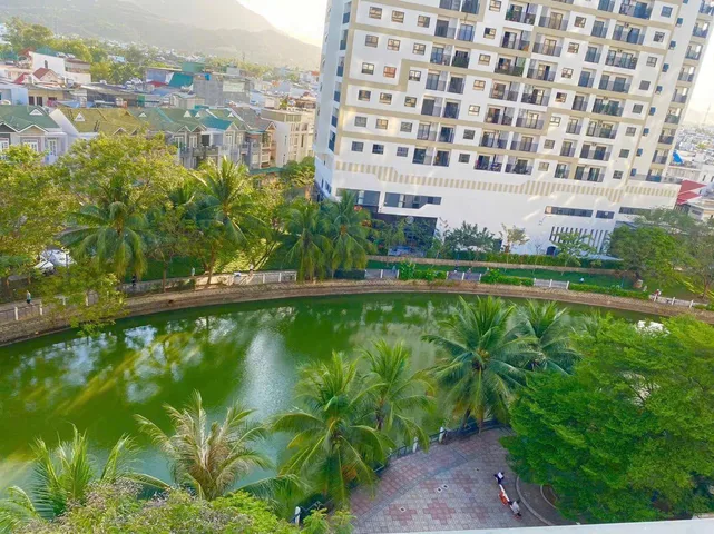 CH406 Bán căn hộ tầng 5 chung cư CT2 Vĩnh điềm Trung Trung - view hồ mát mẻ