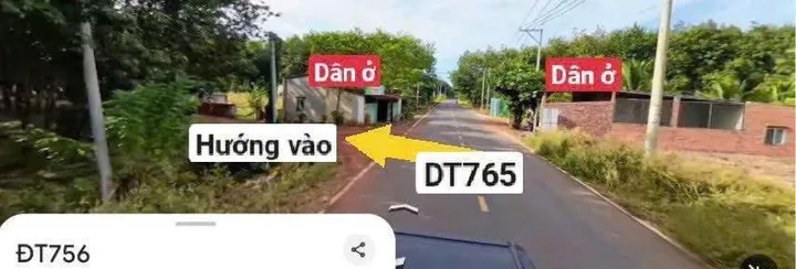 Bán đất 300m² có sẵn 50m² thổ cư ngang 5m giá 350 triệu tại Xã Nha Bích
