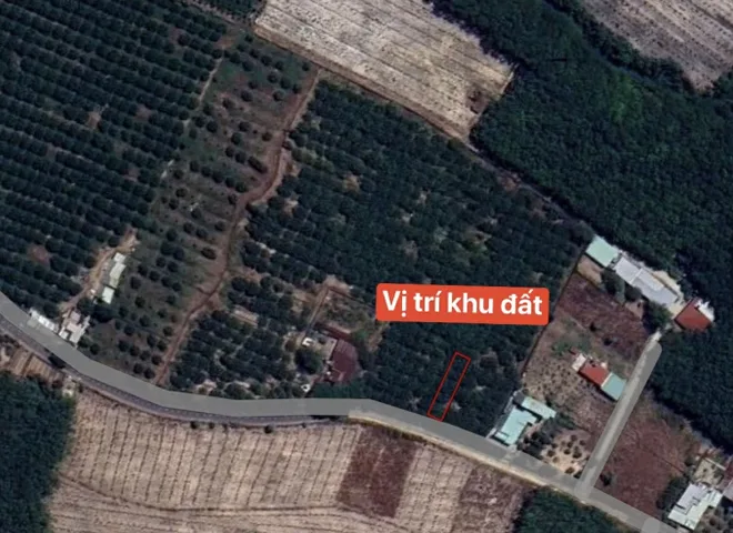 Bán đất 250m² có sẵn 100m² thổ cư ngang 5m giá 900 triệu tại Xã Trừ Văn Thố