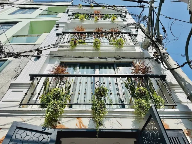 Bán nhà 5 tầng, sổ hồng riêng, gò vấp