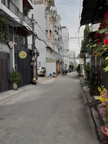 Bán nhà hẻm 1416 Lê Đức Thọ Gò Vấp, 5x20m, 4 tầng, ô tô chạy vòng quanh, sát công viên, gần kênh Tham Lương.