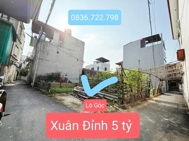Lô góc Xuân Đỉnh giá 5 tỷ ngõ ô tô