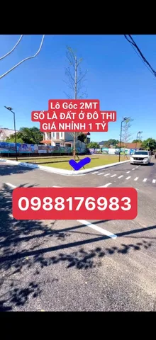 BÁN GẤP MẢNH ĐẤT 2MT LÔ GÓC GIÁ NHỈNH 1 TỶ TIỀM NĂNG TĂNG GIÁ MẠNH