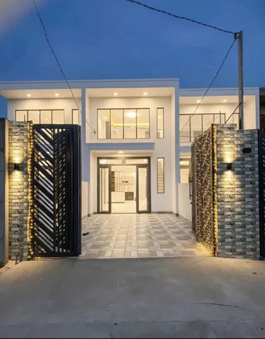 Căn nhà gác lửng mới hoàn thiện , gần cầu bạch đằng 2 kết nổi bình dương đồng nai