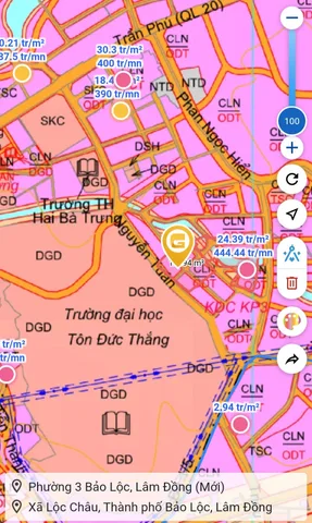 Đất nền thổ cư Khu tái định cư. 90m2 mặt tiền 5m.