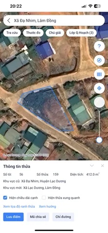 Bán lô gốc full thổ, view đẹp. Kdc đa nhim dân đông,