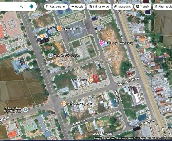 Lô đất 124m2 đường Nguyễn Nghiêm rộng nhất huyện Mộ Đức