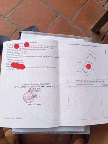 Bán nhanh lô đất Biệt thự Khu đô thị Ngôi sao- Thọ Xuân