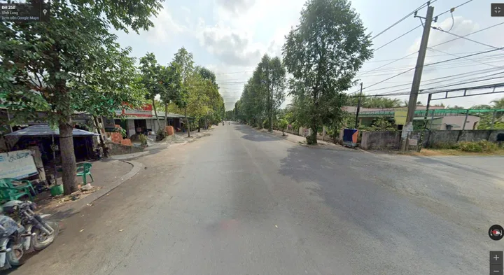 Bán đất 175.7m² full thổ cư ngang 5m giá 966 triệu gần đền thờ Phạm Hùng xã Long Phước nay là Xã Long Hồ, tỉnh Vĩnh Long