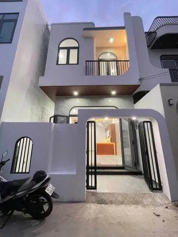 Bán nhà mới 1 trệt 1 lầu KDC vip Hoá An, 4m x 20m = 80m2 thổ cư 100% sổ hồng riêng. Giá chỉ 2,9 tỷ