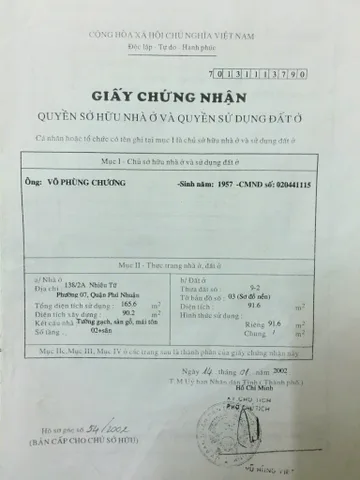 Bán nhà 1A Nhiêu Tứ, P7, Phú Nhuận – Giá 27,9 tỷ