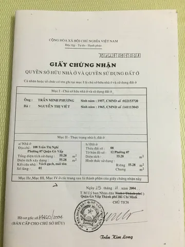 Bán nhà 118-120 Trần Thị Nghỉ, Phường 7, Quận Gò Vấp – Giá 40 tỷ