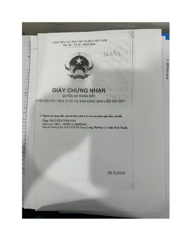 Bán nhà 21/15 Bình Lợi, Phường 13, Q. Bình Thạnh – Giá 32,8 tỷ
