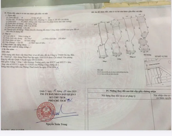 Bán nhà 57 Trịnh Hoài Đức, P.13, Q.5 – Giá 39 tỷ