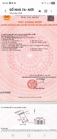 Bán nhà 7A/81 Thành Thái, P.14, Q.10 – Giá 23,5 tỷ