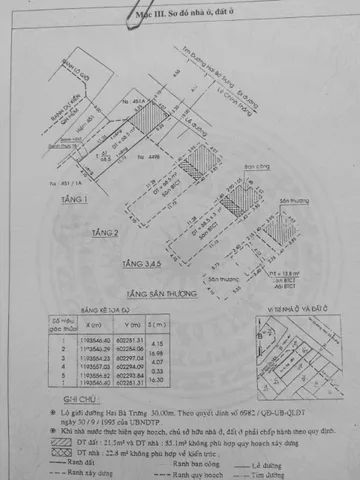Bán nhà Hai Bà Trưng, Phường 8, Quận 3 – Giá 35 tỷ