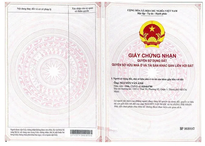 Bán nhà Lý Thái Tổ, Phường 2, Quận 3 – Giá 26,5 tỷ