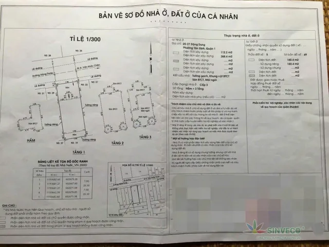 Bán nhà Đặng Dung, Phường Tân Định, Quận 1 – Giá 110 tỷ