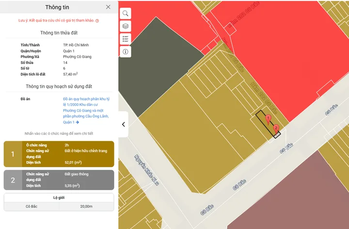 Bán nhà Cô Bắc, Phường Cô Giang, Quận 1 – Giá 75 tỷ