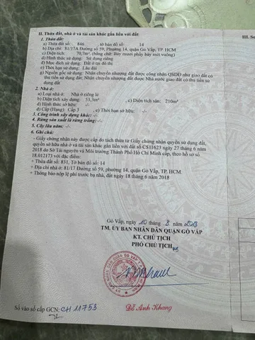 Bán nhà Đường Số 59, Phường 14, Quận Gò Vấp – Giá 22,5 tỷ