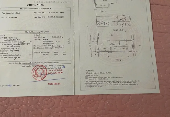 Bán nhà Văn Chung, Phường 13, Quận Tân Bình – Giá 21 tỷ
