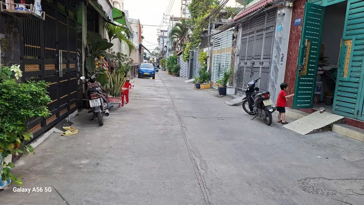 Tân Hòa Đông, nhà 4 tầng, hẻm xe hơi thông _Dt (27m2)_nhỉnh 3 tỷ _Shr