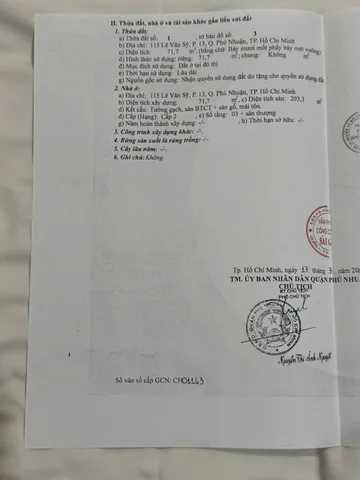 Bán nhà Lê Văn Sỹ, P.13, Phú nhuận – Giá 26 tỷ