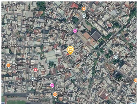 Bán nhà 49.71m² full thổ cư ngang 3.54, nở hậu 3,64m giá 5.5 tỷ tại Đường Nguyễn Văn Lượng, Phường An Hội Đông, Tp. HCM
