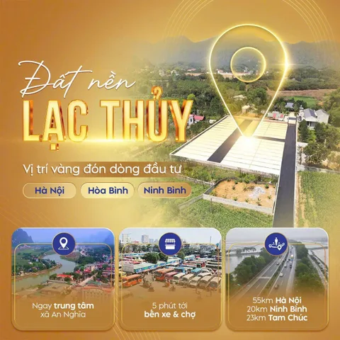 Bán Đất 63m2 có sẵn 63 m2 thổ cư giá 570 triệu tại Xã Phú Thành Huyện Lạc Thủy Hòa Bình