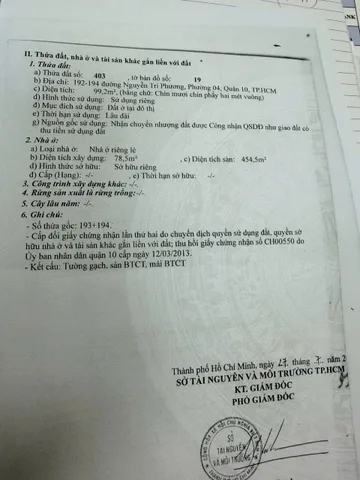 Bán nhà - 194 Nguyễn Tri Phương, P.4, Quận 10