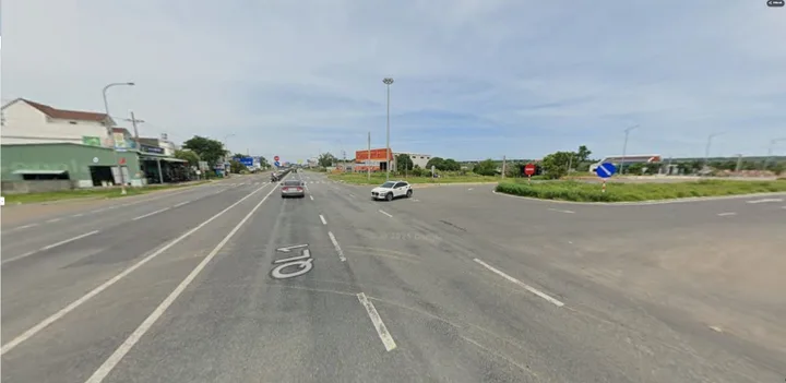 Bán đất mặt tiền Quốc lộ 1A, gần km số 8 nối vào trục ven biển Hàm Kiệm - Tiến Thành