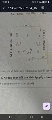 Bán BĐS 30m x 5T , MT 7m thoáng sáng trước sau tại Khâm Thiên (Thông Tin Thật)