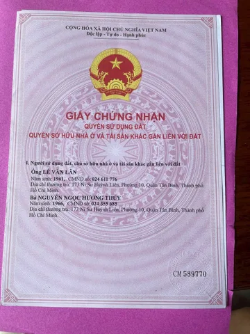 Bán nhà Mặt tiền Hiền Vương, Phường Phú Thạnh, Quận Tân Phú – Giá 14.2 tỷ