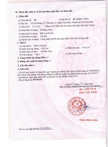Bán nhà Hẻm Đường C1, Phường 13, Quận Tân Bình – Giá 40 tỷ
