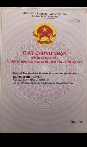 Bán nhà Mặt tiền Lê Quang Định, Phường 11, Quận Bình Thạnh – Giá 85 tỷ