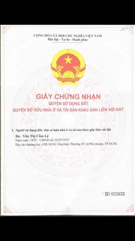 Bán nhà Hẻm Hồ Văn Huê, P9, Q.Phú Nhuận – Giá 32,8 tỷ